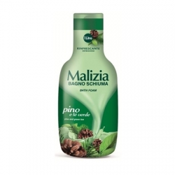 Malizia Bagno Schiuma Pine and Green Tea 1L Płyn do kąpieli